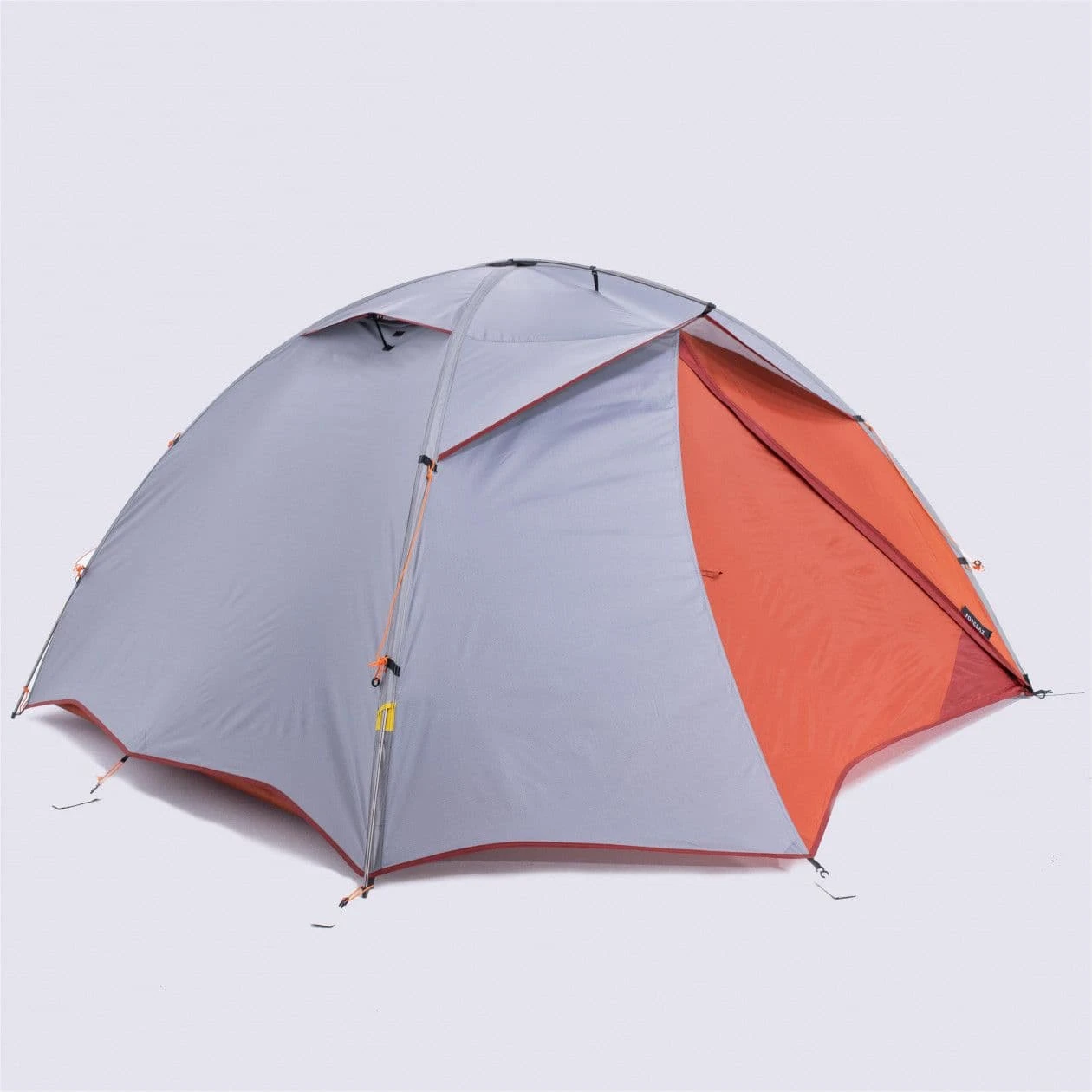 Forclaz Trek 500 Freestanding 3 Person Tent Gray Orange 2 Forclaz Trek 500 Freestanding 3 Person Tent Gray Orange - Image 2