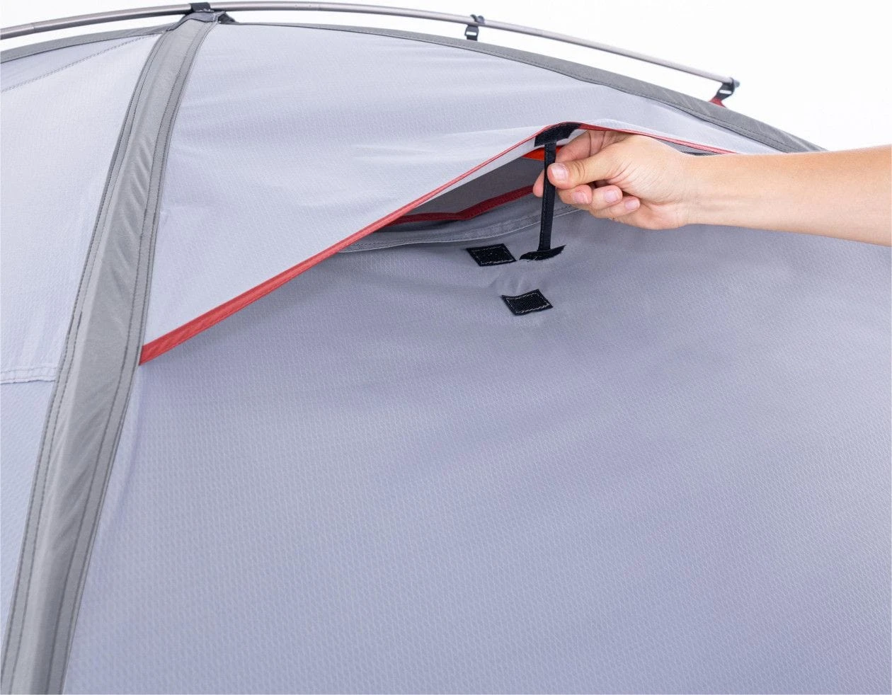 Forclaz Trek 500 Freestanding 3 Person Tent Gray Orange 7 Forclaz Trek 500 Freestanding 3 Person Tent Gray Orange - Image 7