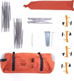 Forclaz Trek 500 Freestanding 3 Person Tent Gray Orange 19 Forclaz Trek 500 Freestanding 3 Person Tent Gray Orange -Osprey Sales Shop 15515035ebabfa1de3361.80330814