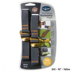 Sea To Summit 20mm Accessory Strap W/ Hook Release - 2 Pk. -Osprey Sales Shop 843 yellow