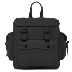 Highlander Large Pocketed Web Backpack Black -Osprey Sales Shop BP007 BK Highlander Large Pocketed Web Backpack Black 03