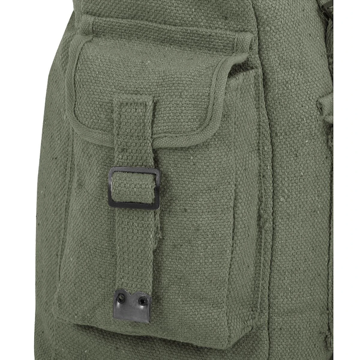Highlander Large Pocketed Web Backpack Olive 5 Highlander Large Pocketed Web Backpack Olive - Image 5