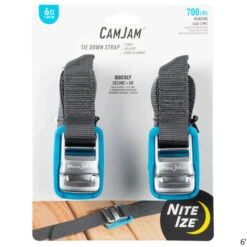 Nite Ize CamJam Tie Down Strap - 2 Pk. -Osprey Sales Shop CamJam Tie Down Strap 6ft