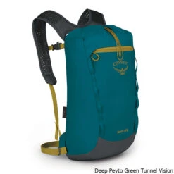 Osprey Daylite 15 Liter Cinch Backpack -Osprey Sales Shop Daylite 15 Liter Cinch Backpack Peyto Green Tunnel