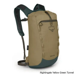 Osprey Daylite 15 Liter Cinch Backpack -Osprey Sales Shop Daylite 15 Liter Cinch Backpack Yellow Green Tunnel