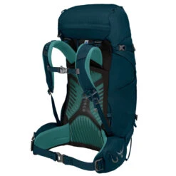 Osprey Women's Kyte 46 (44 Liter) Backpack -Osprey Sales Shop Kyte 46 Liter Backpack ICELAKE GREEN side back