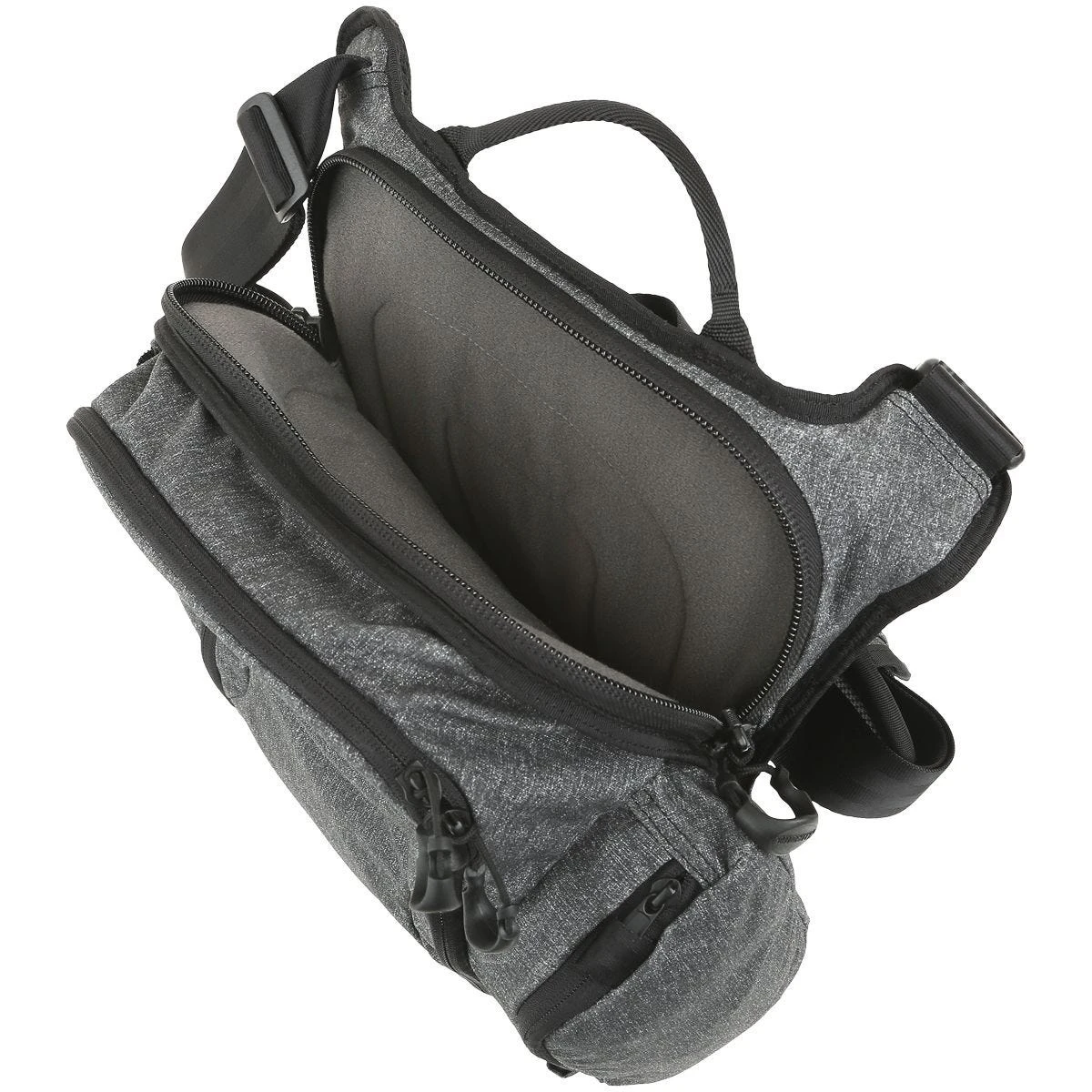 Maxpedition Entity 9L Crossbody Bag Small Charcoal 4 Maxpedition Entity 9L Crossbody Bag Small Charcoal - Image 4