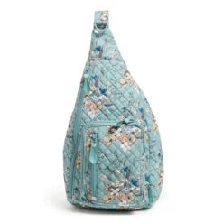 Vera Bradley Recycled Cotton Sling Backpack