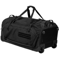 Front Page 37 First Tactical Specialist Rolling Duffle Black