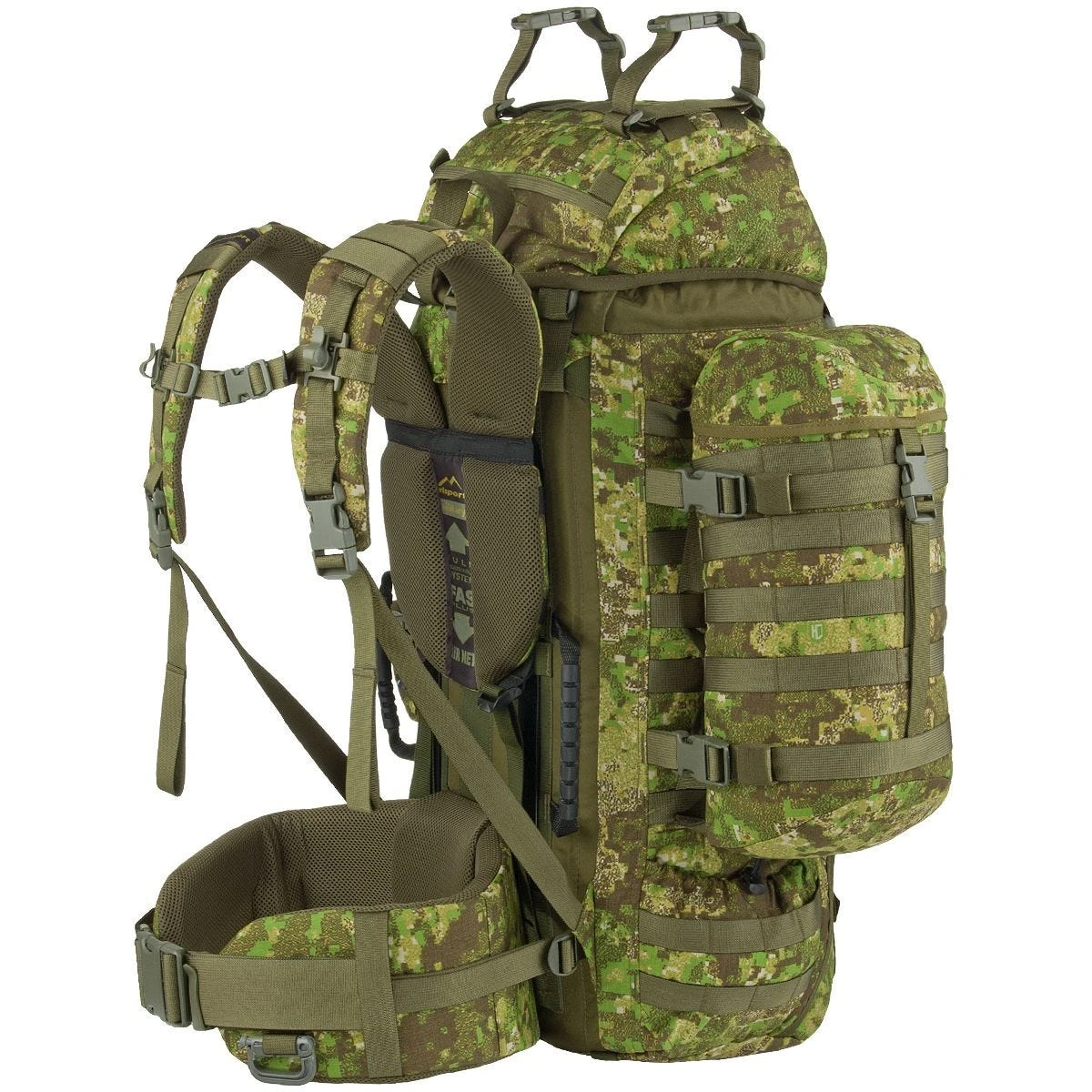 Wisport Raccoon 65L Rucksack PenCott GreenZone 2 Wisport Raccoon 65L Rucksack PenCott GreenZone - Image 2